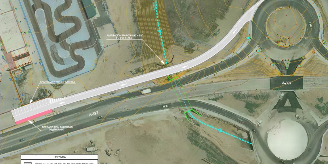 El Ayuntamiento invertirá medio millón de euros en crear un nuevo vial que reordene el tráfico en el entorno del Recinto Ferial Ángel Harillo