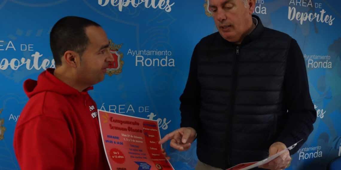 El Ayuntamiento de Ronda celebrará un campamento deportivo dirigido a niños de hasta 12 años en Semana Blanca