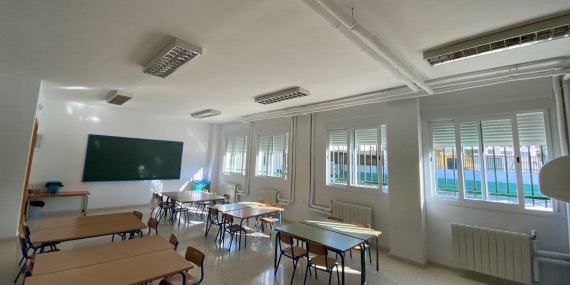 Educación invierte más de 318.000 euros en renovar el sistema de calefacción del CEIP Virgen de la Aurora de Arriate