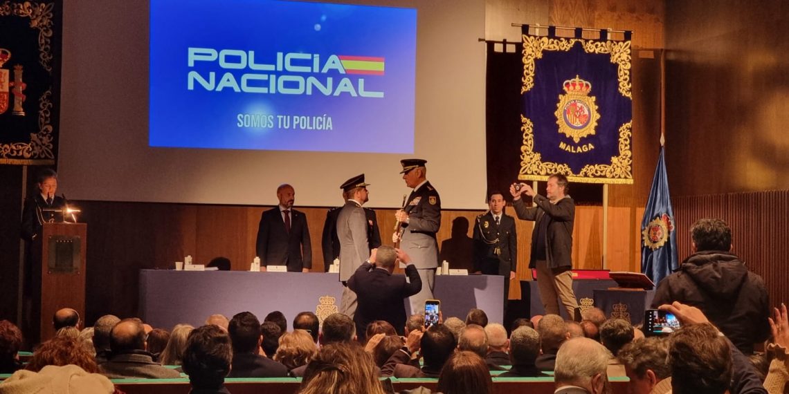 Francisco Javier Cuellar toma posesión como nuevo jefe de la Policía Nacional en Ronda