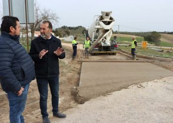 El Ayuntamiento mejora la conexión principal entre las pedanías de Los Prados y Puerto Saúco