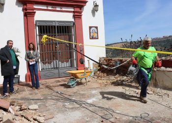 El Ayuntamiento remodela la ermita de la Virgen de la Cabeza tras los daños causados por las lluvias del pasado año