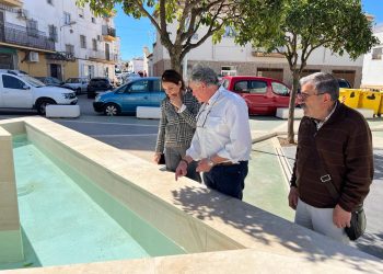 El Ayuntamiento repara por tercera vez la fuente de San Cristóbal tras volver a sufrir actos vandálicos