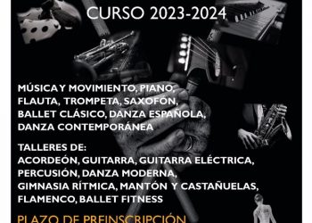 Abierto el plazo de preinscripción de la escuela municipal de música y danza para el próximo curso