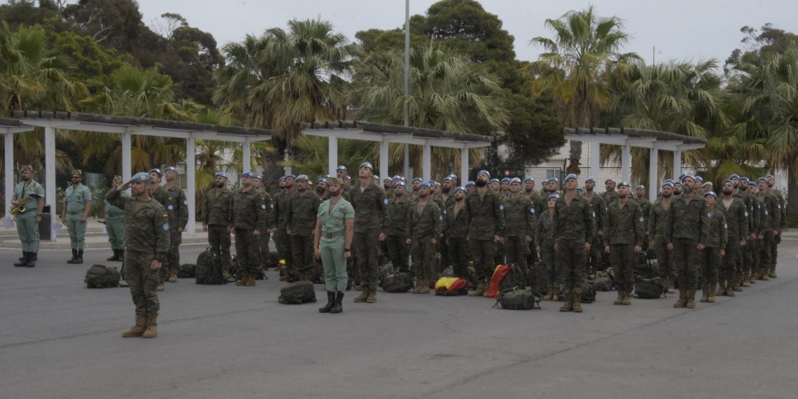 Regreso a casa de los legionarios del Líbano