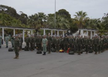 Regreso a casa de los legionarios del Líbano