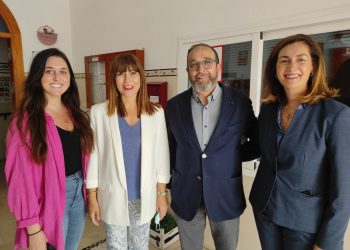 La delegada territorial de Inclusión Social visita Asprodisis y otros colectivos sociales de Ronda