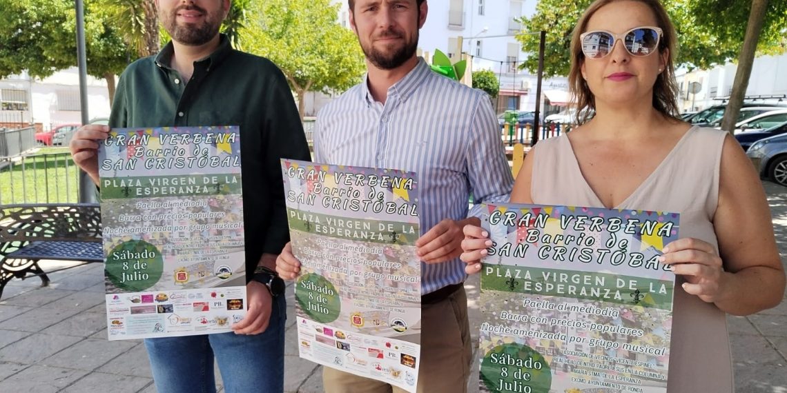 La Hermandad de la Columna y la AA.VV. ‘Vicente Espinel’ celebran su tradicional verbena de San Cristóbal