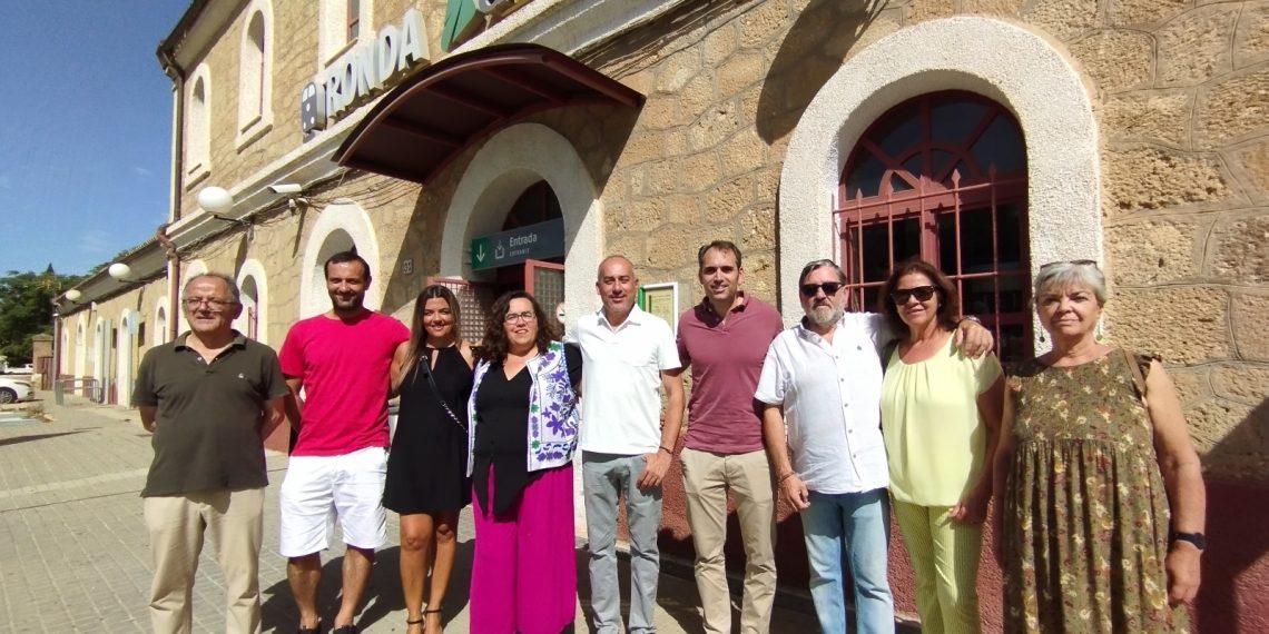 Sumar apuesta por el tren como “el transporte público y social» de la provincia de Málaga