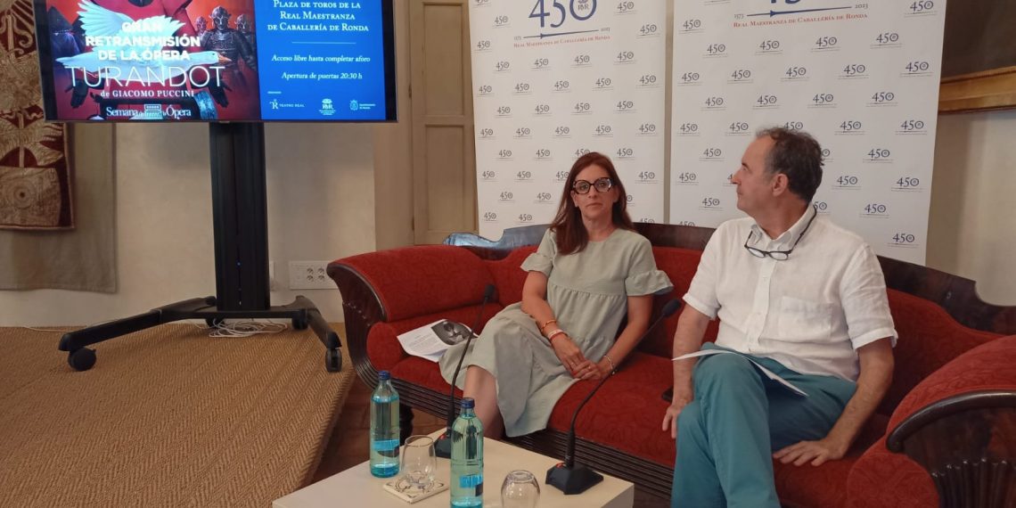 “Turandot” de Puccini será retransmitida en directo desde el Teatro Real en la Plazade Toros de la Real Maestranza por la Semana de la Ópera