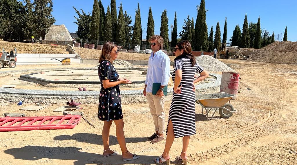 Las obras de la Plaza Tobalo se encuentran al 50 por ciento de su ejecución