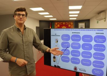 El Ayuntamiento de Ronda pone en marcha diversas acciones para evitar la presencia de plagas en calles e instalaciones públicas