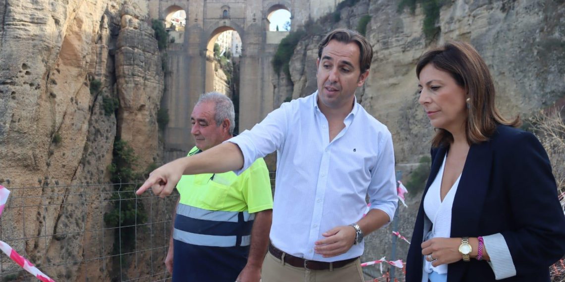 Las obras de la primera fase del Camino del Desfiladero estarán listas a final de año