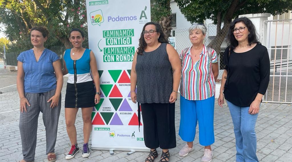 Con Ronda denuncia lo que consideran elel desmantelamiento de la Casa de la Juventud