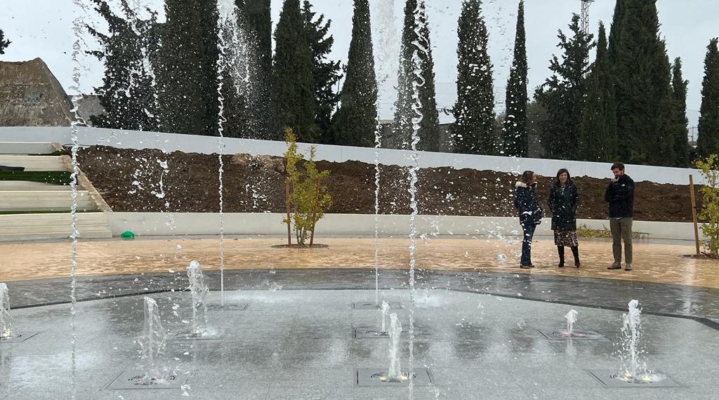 Las obras de la creación de la plaza Tobalo se encuentran ya al 90%