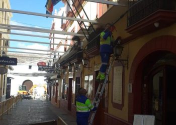 El Ayuntamiento y Aqualia actúan para acabar con problemas de filtraciones en calle José Aparicio y Virgen de Fátima