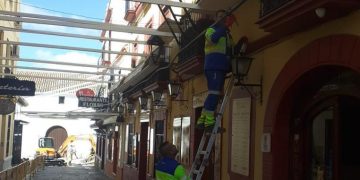 El Ayuntamiento y Aqualia actúan para acabar con problemas de filtraciones en calle José Aparicio y Virgen de Fátima