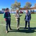 El Ayuntamiento destina 800.000 euros en mejoras en las instalaciones deportivas de El Fuerte donde se está cambiando ahora el césped artificial