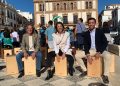 Casi 300 niños y niñas rondeños participan en una cajoneada organizada por la Diputación y el Ayuntamiento por el Día Mundial del Flamenco