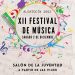 ALGATOCÍN CELEBRARÁ LA XII EDICIÓN DE SU FESTIVAL DE MÚSICA