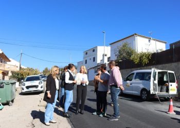 La Diputación completa el arreglo de la MA-7403 con una inversión de 335.000 euros, que atraviesa las pedanías de La Cimada y Los Prados.