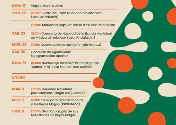 JUBRIQUE SE PREPARA PARA INICIAR SU PROGRAMACIÓN NAVIDEÑA