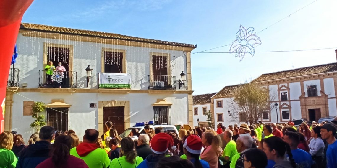 600 PERSONAS PARTICIPARON EN LA VI MARCHA SOLIDARIA DE CAÑETE LA REAL