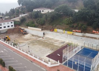 Jubrique avanza en la construcción de un parque de ocio y deporte