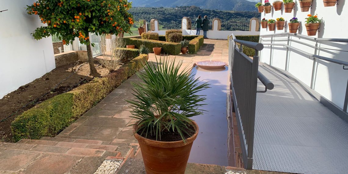 Turismo de Ronda reabre el patio mudéjar del Palacio Mondragón tras las obras de impermeabilización y embellecimiento