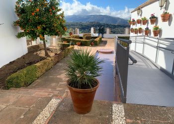 Turismo de Ronda reabre el patio mudéjar del Palacio Mondragón tras las obras de impermeabilización y embellecimiento