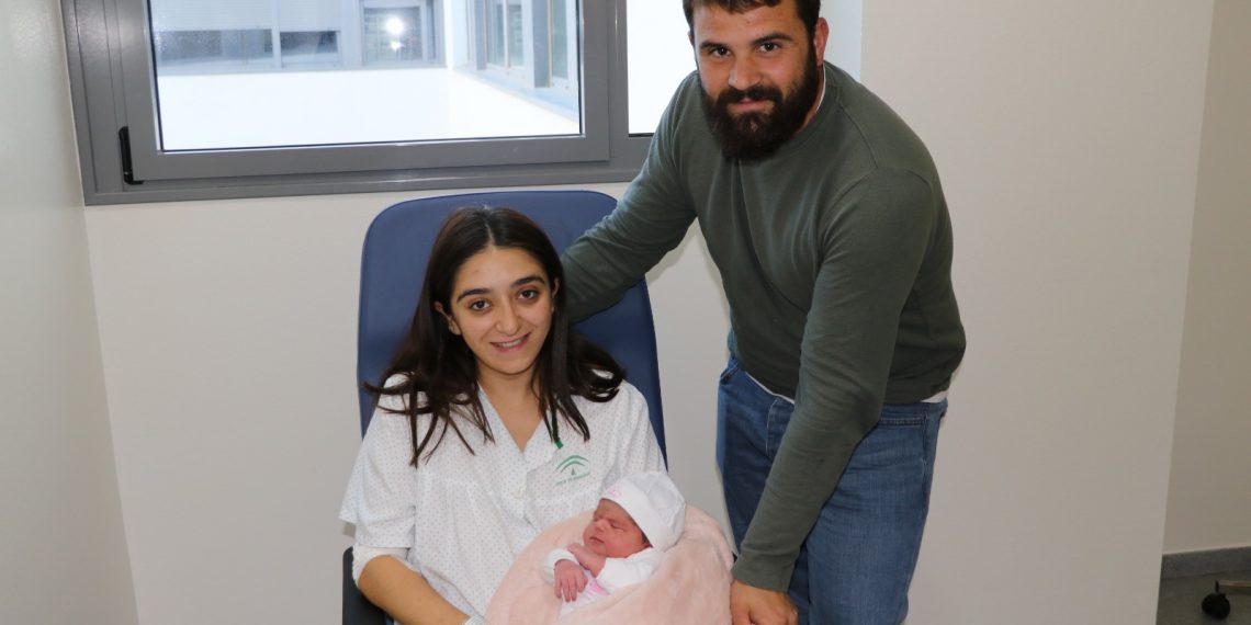 Hada Gutiérrez Pinzón, primer bebé que nace en el Hospital de Ronda en 2024