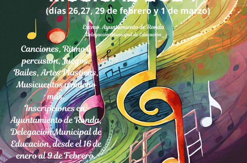 El Ayuntamiento organiza actividades en la Escuela Municipal de Música y Danza para facilitar la conciliación familiar durante la Semana Blanca