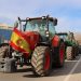 Agricultores y ganaderos de la Serranía protestan con una tractorada por la situación del sector primario