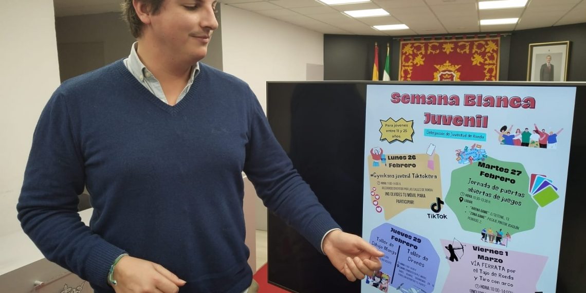 El Ayuntamiento presenta la ‘Semana Blanca Juvenil’, una programación de actividades variadas y novedosas para los jóvenes