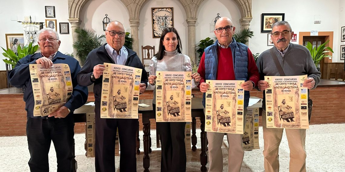 La Peña Flamenca de Ronda presenta la XXVIII edición del Concurso de Cante y Baile ‘Aniya la Gitana’