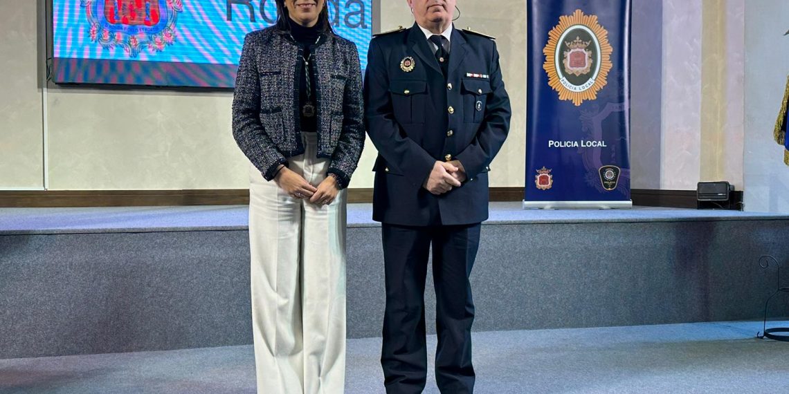 Miguel Aranda toma posesión como inspector jefe de la Policía Local de Ronda