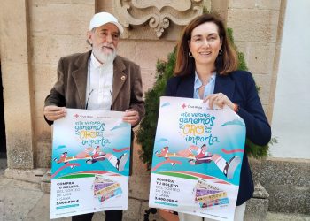El Ayuntamiento apoya a Cruz Roja en la promoción de su Sorteo del Oro