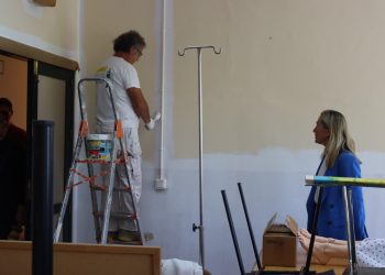 El Ayuntamiento invierte 50.000 euros en diferentes labores de mantenimiento y mejora de la Escuela de Enfermería ‘Virgen de la Paz’