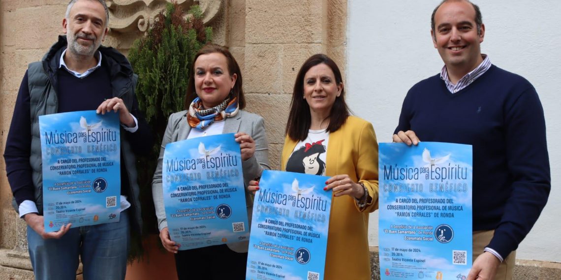 El Ayuntamiento colabora con la Hermandad del Santo Entierro en el concierto solidario ‘Música para el Espíritu’ que se celebrará el 17 de mayo