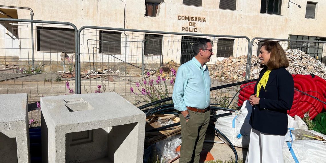 El PP denuncia el estado de abandono de las obras de la Comisaría y el déficit que presenta la plantilla