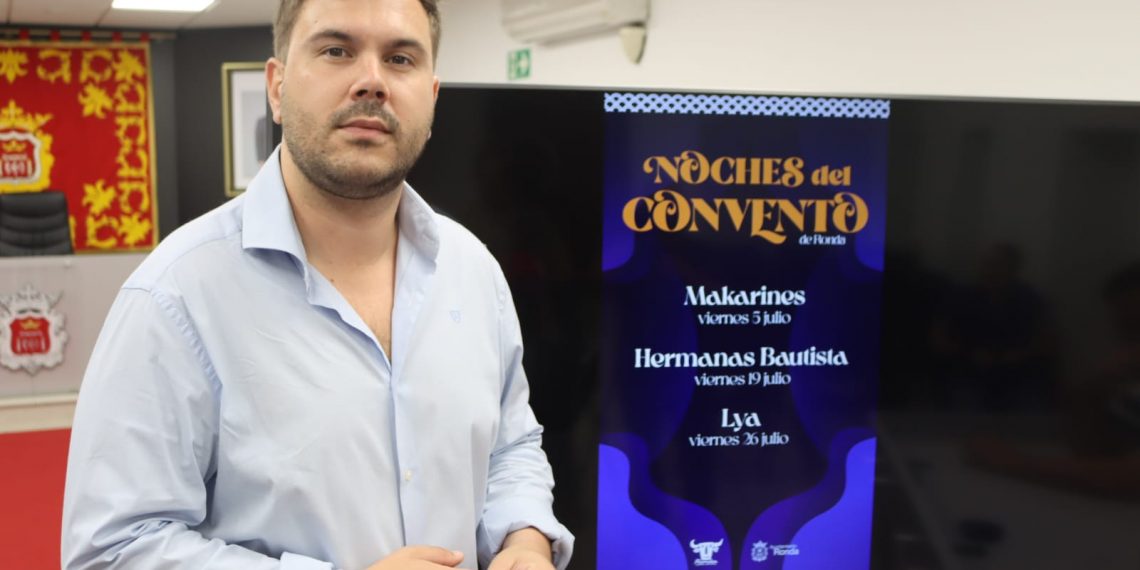 Turismo de Ronda celebra las ‘Noches del Convento’, que llenarán de música el mes de julio con Makarines, Hermanas Bautista y Lya