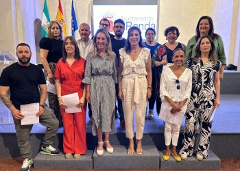Una quincena de alumnos de Ronda finaliza el curso de atención sociosanitaria dirigido a desempleados