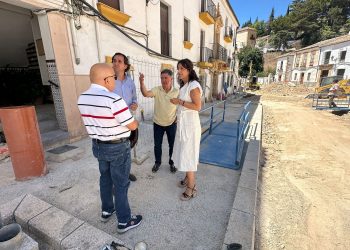 Las obras de remodelación integral de calle Real avanzan a buen ritmo