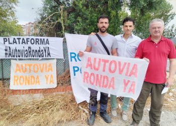 La plataforma ‘Autovía Ronda ya’ reclama más avances en el proyecto