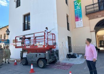 El Ayuntamiento invierte 15.000 euros en labores de pintura y puesta en valor del Convento de Santo Domingo