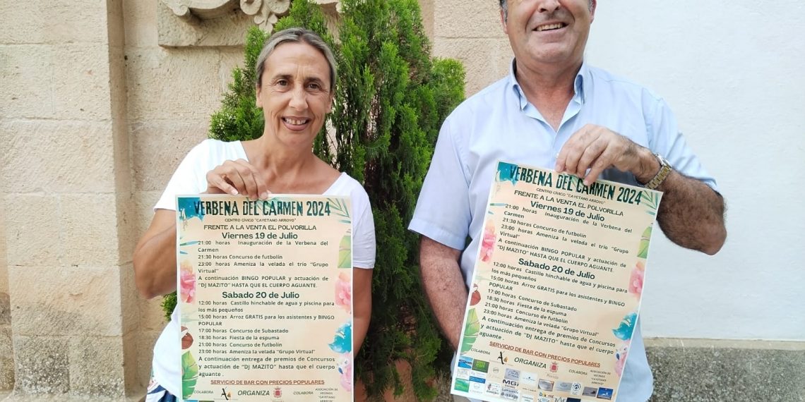 La verbena del Carmen del Llano de la Cruz culmina el calendario de fiestas en las pedanías de Ronda
