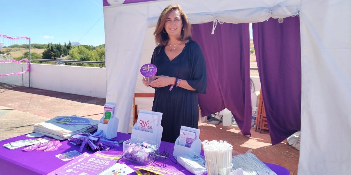 El Ayuntamiento y Rondafem instalarán de nuevo el ‘punto violeta’ en el recinto ferial ‘Ángel Harillo’ durante los días de la Feria de Pedro Romero