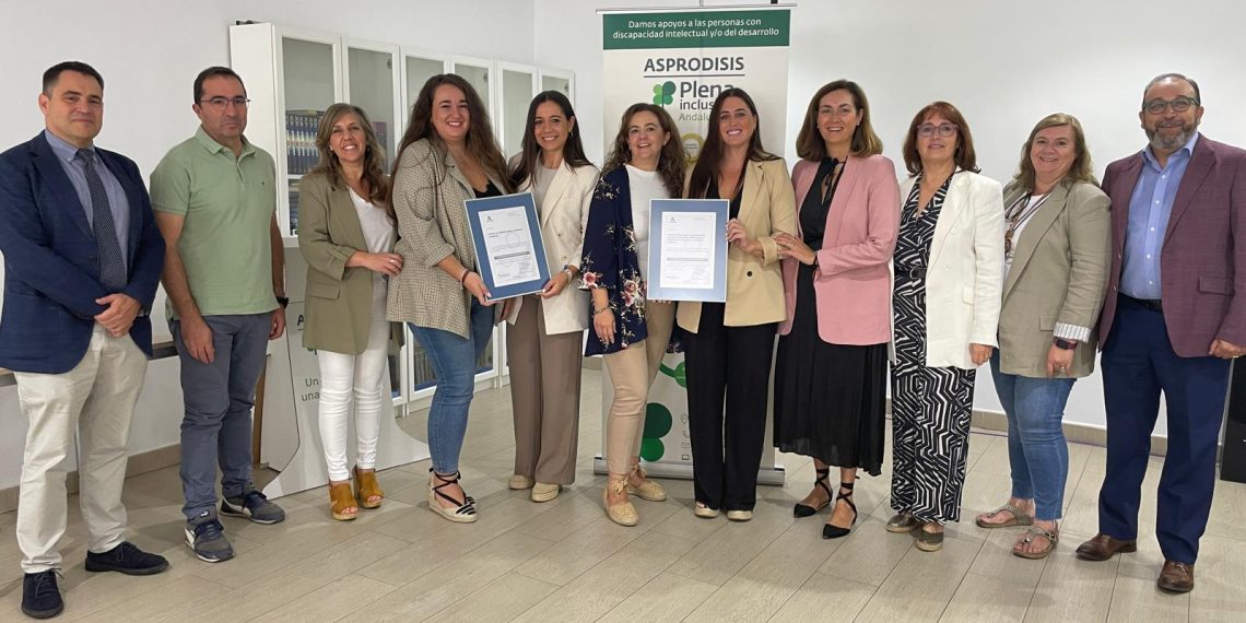 Fundación Asprodisis recibe de nuevo la certificación de calidad `Óptima´ para su centro de atención temprana y sus servicios residenciales y de día