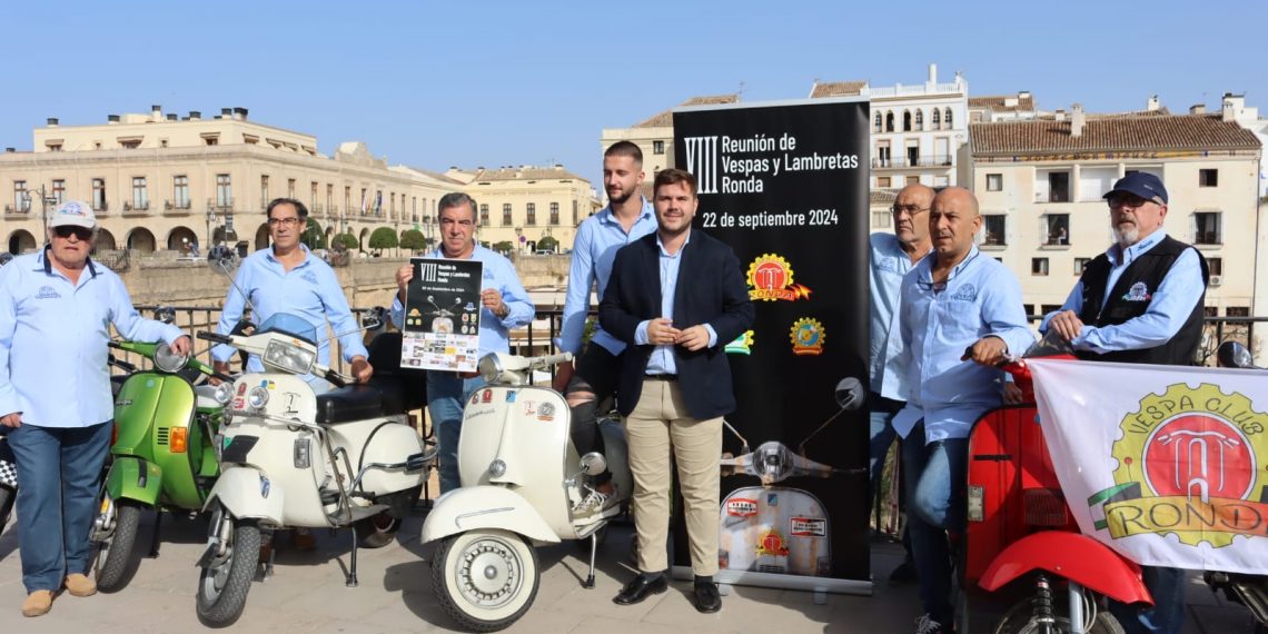 Más de 200 Vespas y Lambretta de todo el país llegarán a Ronda durante el fin de semana