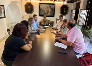 El ayuntamiento de Ronda se reúne con la Plataforma de AMPAS de la Escuela Pública para mejorar el transporte de estudiantes